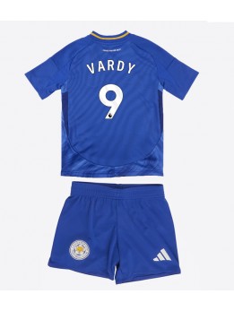 Leicester City Jamie Vardy #9 Dječji Domaci Dres kompleti 2024-25 Kratak Rukavima (+ kratke hlače)